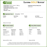 California Gold Nutrition, Gold C®, витамин C класса USP, 1000 мг, 240 растительных капсул