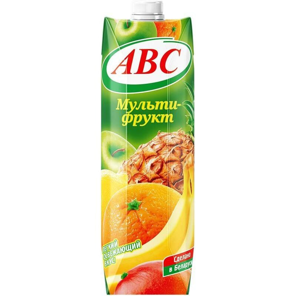 Нектар Мультифруктовый с мякотью ТМ ABC 1л