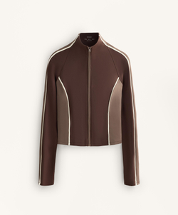 Oysho Легкая и теплая высокотехнологичная куртка, коричневый