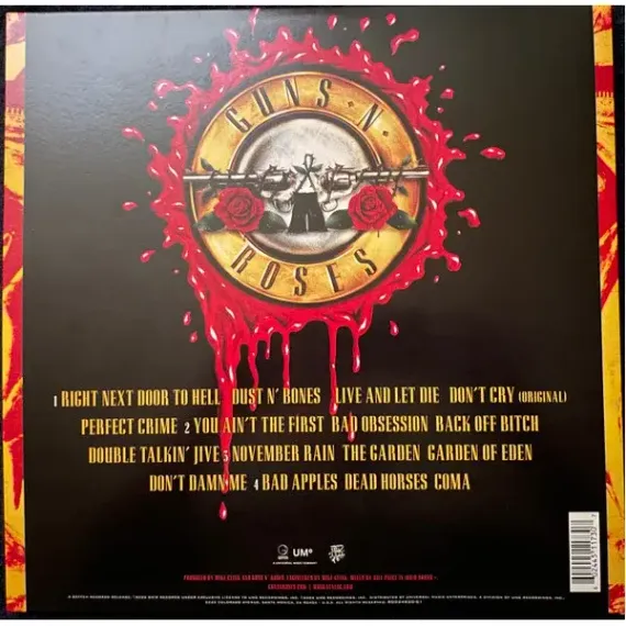 Guns N Roses - Use Your Illusion I Remastered 2022 LP