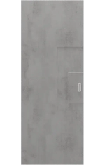 Межкомнатная дверь PV1 с раздвижной системой Invisible