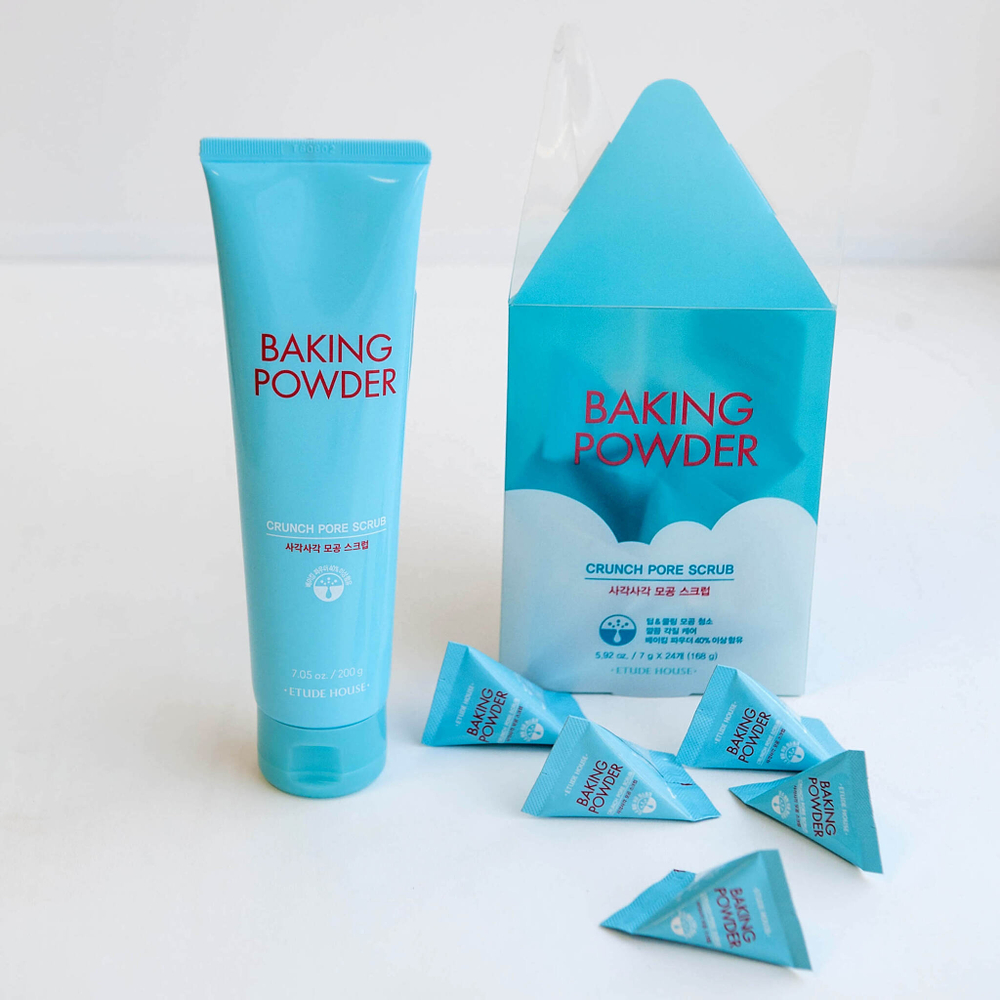 Скраб для лица с содой Etude House Baking Powder Crunch Pore Scrub