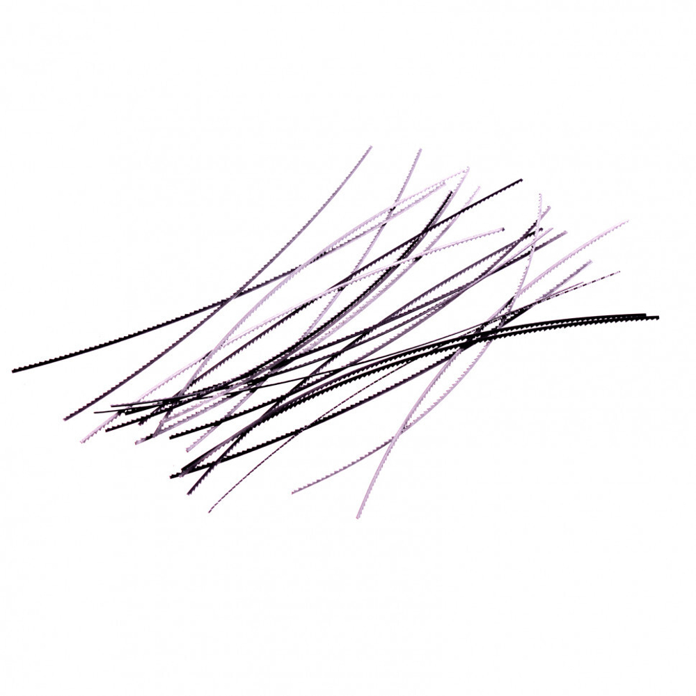 Полотна для лобзика, 130 мм, 20 шт, Россия