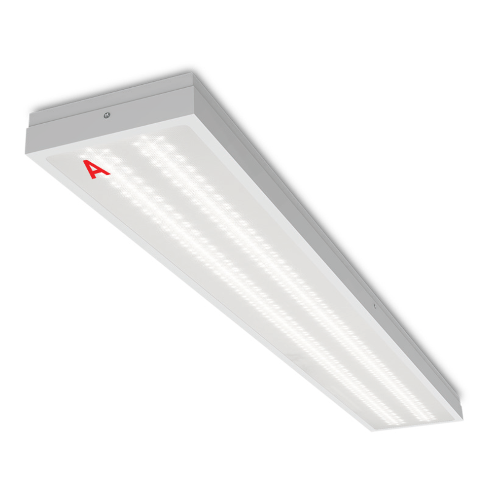 Светильник ЛАЙНЕР IP54 ДПО03-152 с БАП EM3 36Вт 5000К IP54 Микропризма 4400лм 1230х180х48мм WOLTA PRO