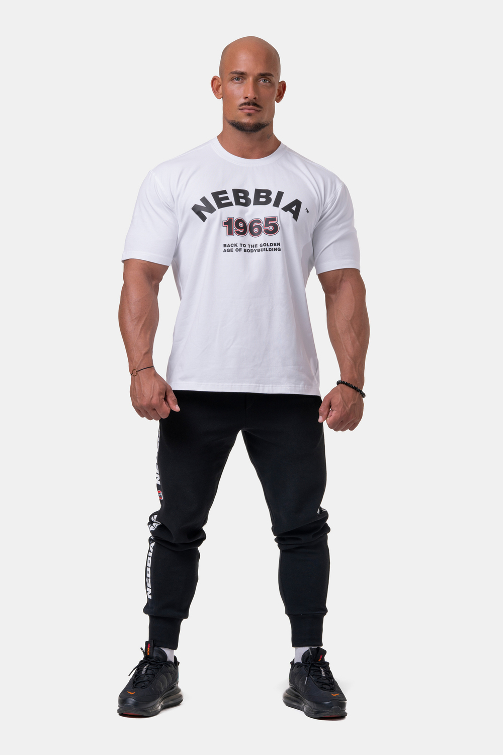 Мужские брюки джоггеры Nebbia Golden Era sweatpants 196 black