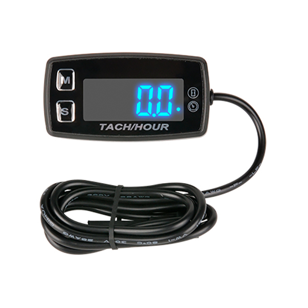 Тахометр цифровой LED RL 1,5 м 70x37 мм