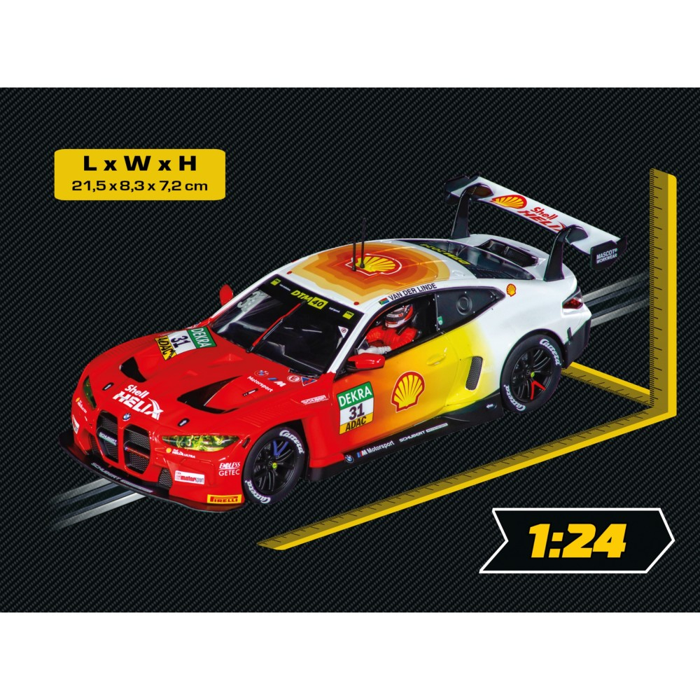 Carrera DIGITAL 124 - BMW M4 GT3 "Schubert Motorsport, No. 31" DTM 2024 23993 => Carrera DIGITAL 124 - BMW M4 GT3 "Schubert Motorsport, No. 31" DTM 2024 23993