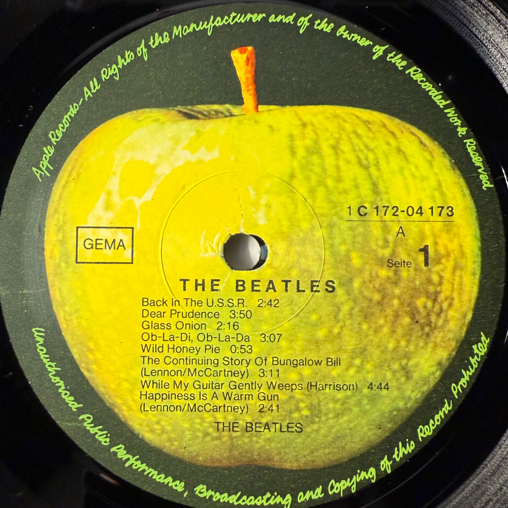 The Beatles ‎– The Beatles 2LP (Германия 1977г.)