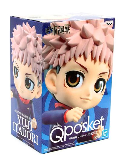 Фигурка Q Posket Jujutsu Kaisen Yuji Itadori (Ver.B) (18122) 4983164181227 / фигурка по мотивам аниме "Магическая битва", Итадори Юдзи