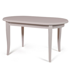 Обеденный стол Кронос (сатин) 140(172)x80