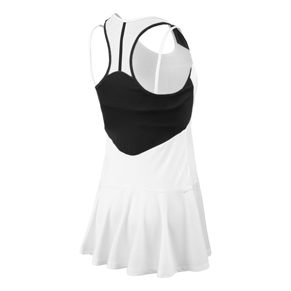 Женская теннисное платье Lotto Top IV 1 Dress Women - White, Black