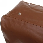 Сумка дорожная - деловая ЭКО кожа «BAST FRANKO», цвет коричневый, 47*28*19