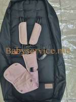 Текстиль сиденья Carrello Fortuna черный / роз