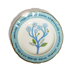Тарелка десертная Bitossi Home Botanica Blue (20.5 см)