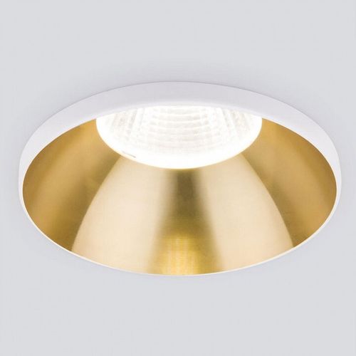 Встраиваемый светильник Elektrostandard 25026/LED 7W 4200K SB бронза