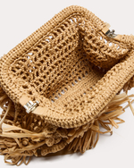 RAFFIA CLUTCH