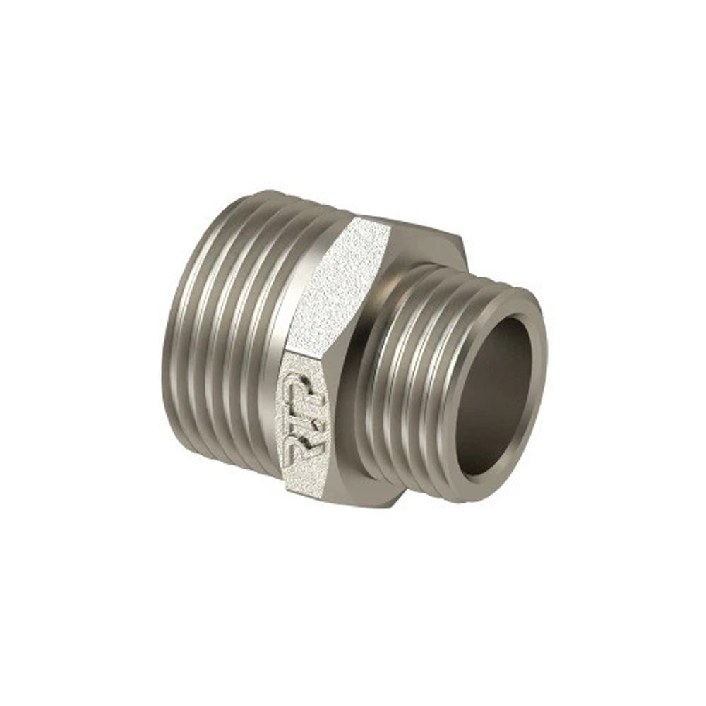 Ниппель латунный переходной 3/4"х1/2", RTP (25107)