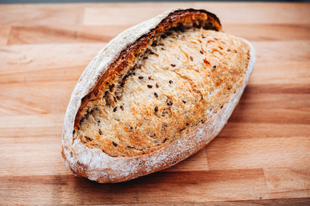 Льняной на закваске, 430 г