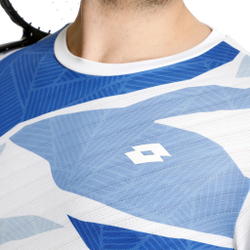 Мужское теннисное поло Lotto Tech 1 D2 T-Shirt Men - White, Blue
