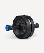 Ролик для пресса широкий RL-106, черный/темно-синий