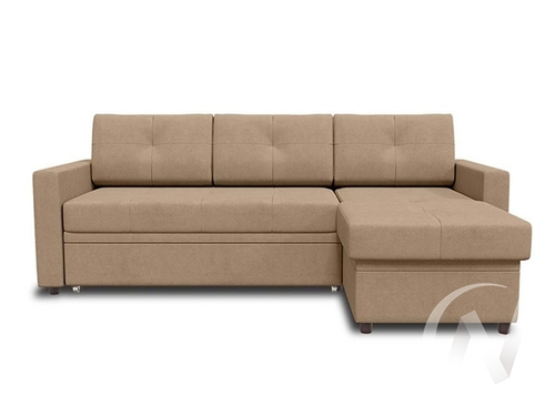 Диван угловой Лира 1 (ДУ) LUMA 05 (бежевый)