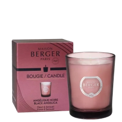 Maison Berger Paris - Ароматическая свеча Duality 30ч Черная Анжелика / артикул   EAN 3127290069573  / GTIN 3127290069573