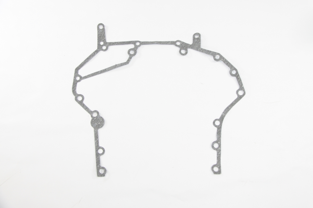 Прокладка задней крышки двигателя а/м КАМАЗ паронит 0,6 мм. (ТамбовАТИ)