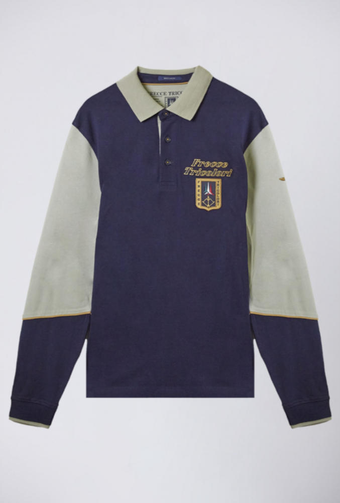 Футболка с воротом поло