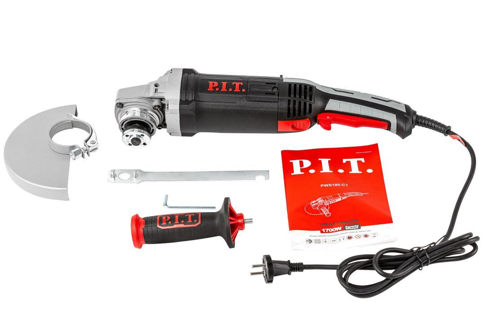 УШМ P.I.T. PWS180-C1 (1700Вт, 8500об/мин)