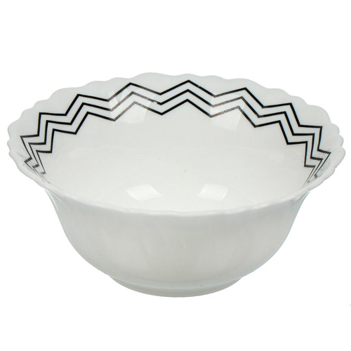 Вэнсдей, Салатник стеклокерамика, круглый, 13 см, 0.28 л, Daniks, BY13LTW50 (448709)