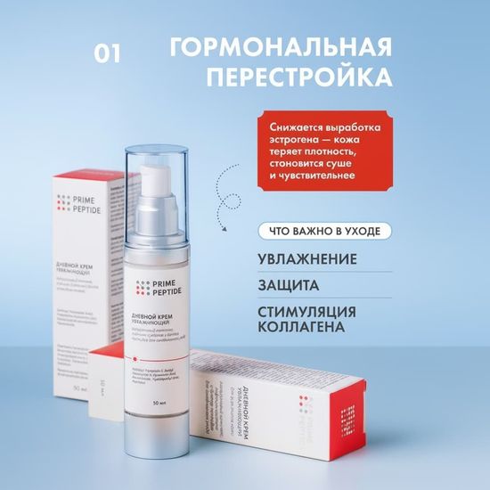 Крем дневной увлажняющий "Prime Peptide"