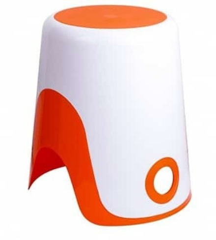 "WENDY" Корзина для белья 2 в 1 оранжевая FX-7073-93 (к/к 8)