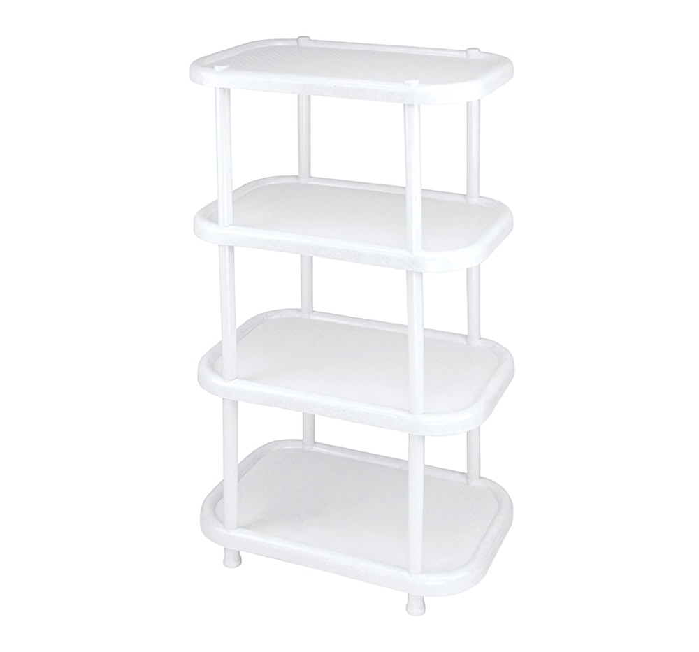 Полка овальная (4 секции) на колесах М2717