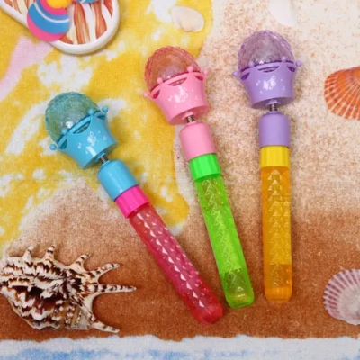 Мыльные пузыри «Кристалл», 21 см, с подсветкой, в ассортименте