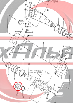 Втулка 14616870