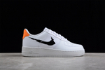 Nike Air Force 1 Low '07 Glitch Swoosh White Orange