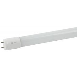 Лампа светодиодная ЭРА STD LED T8-20W-865-G13-1200mm G13 поворотный 20 Вт трубка стекло холодный дневной свет пенорукав