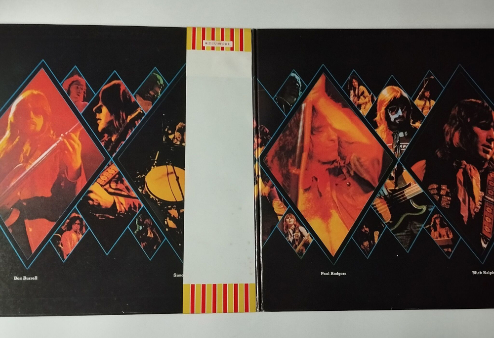 Винтажная виниловая пластинка LP Bad Company (Japan 1974) (Obi) Seagull ILS-80057