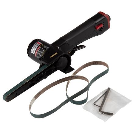 Цена на MIGHTY SEVEN (QB-321) Пневматическая ленточная шлифовальная машина 10 х 330 мм, 16 000 об/мин