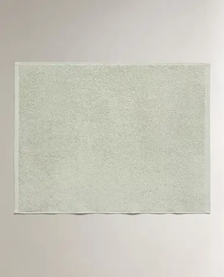 ZARA HOME НЕСКОЛЬЗЯЩИЙ КОВРИК ДЛЯ ВАННОЙ, МЯТНЫЙ