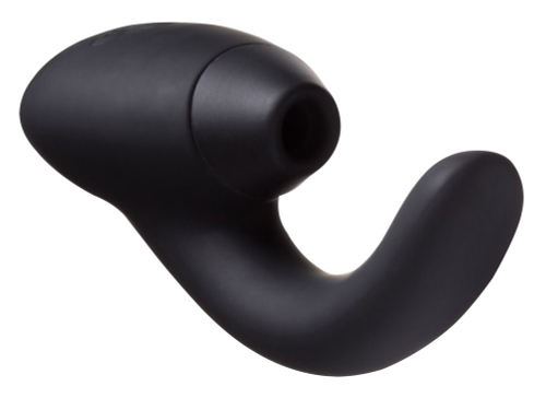 Чёрный стимулятор 2-в-1 для женщин Womanizer InsideOut