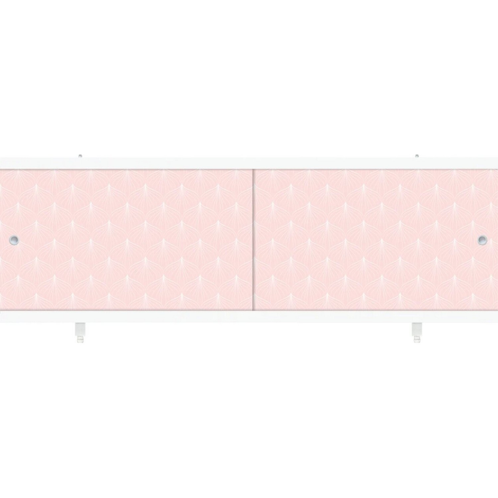 Экран для ванны УНИВЕРСАЛ-Кварт 1,5 розовый иней  Новый