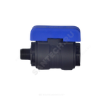 Кран шаровой компрессионный ПЭ Ду 20 1"x3/4" НР/ВР Ру16 VALFEX 1210020100034