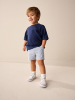 Шорты чинос для мальчика Next AG7-142, Синий, Белый