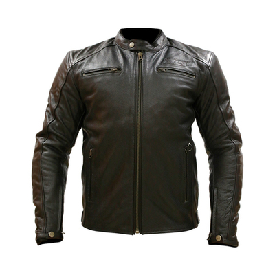 кожаная мотокуртка MCP Arizona Air Black