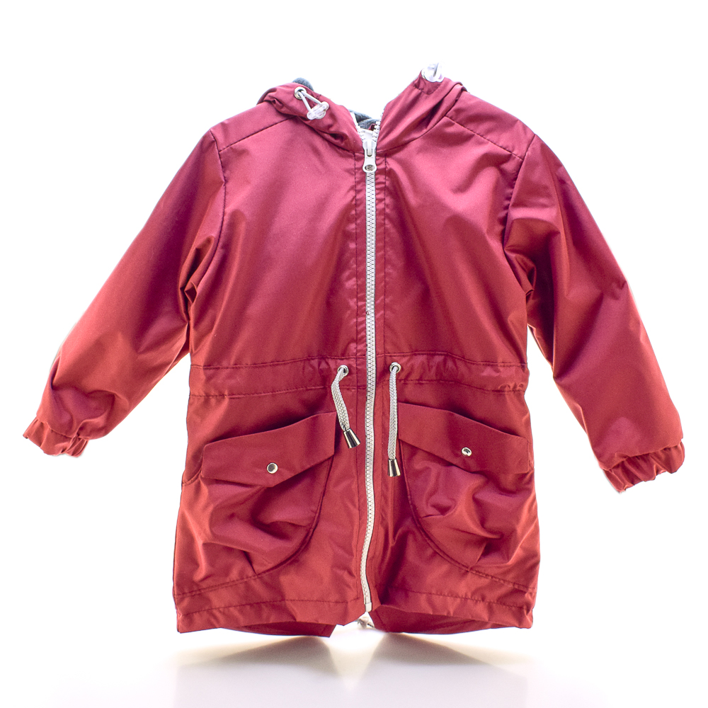 Парка для девочек на флисе р. 86-92 (Ириска)