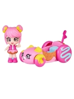 Мини-кукла Донатина с машиной Kindi Kids 39759