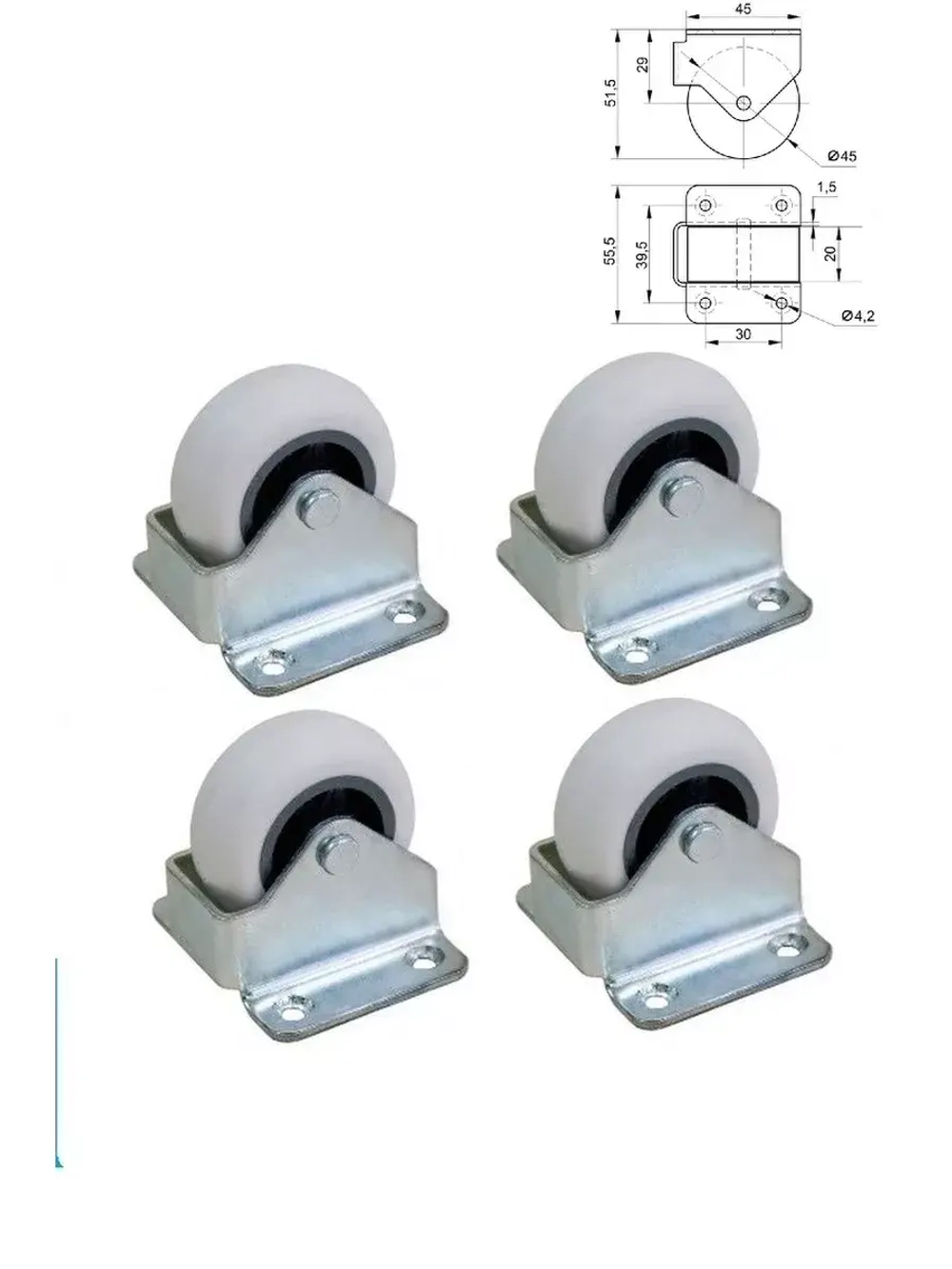 Мебельные колеса, выдвижные ролики диванов, шкафов, кроватей