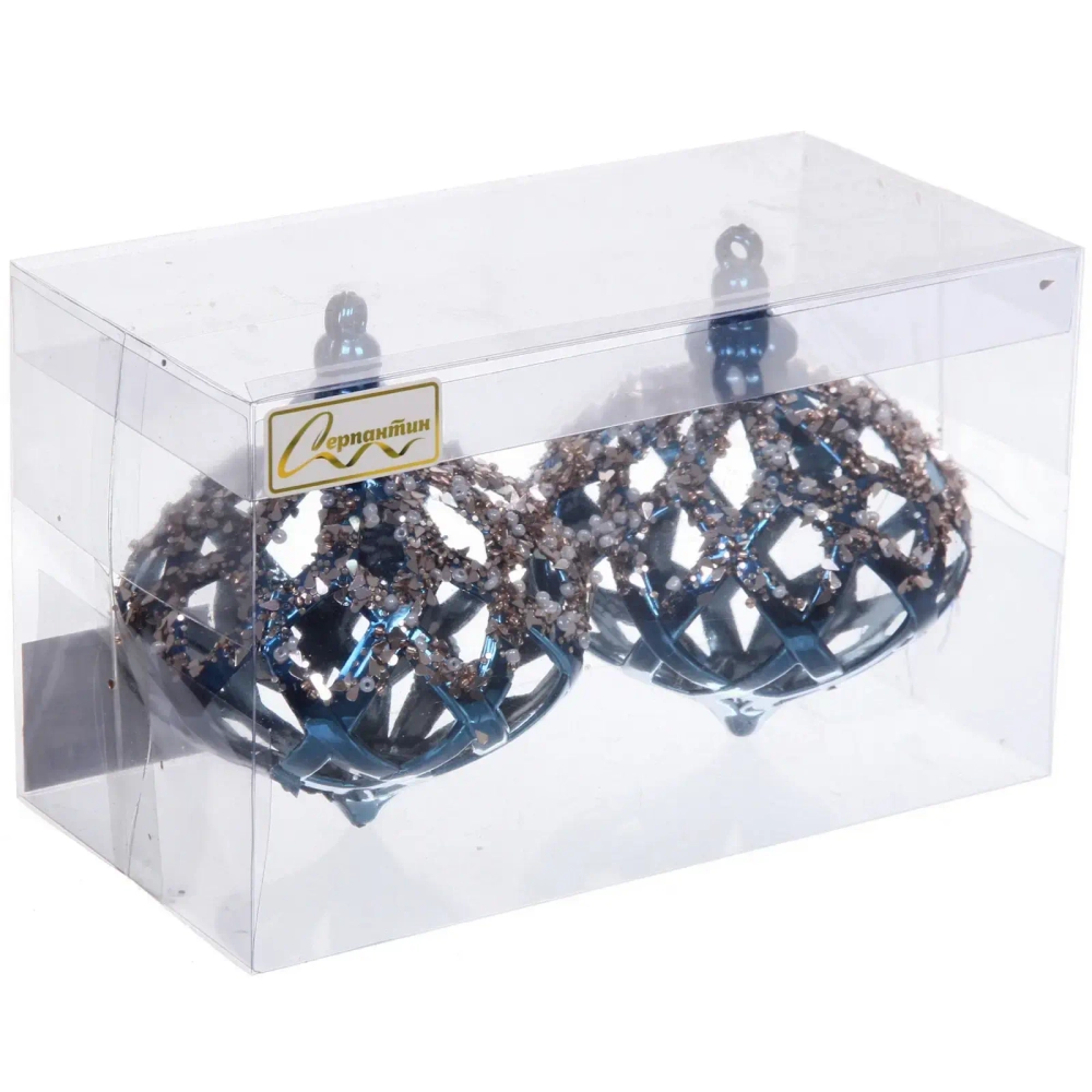 Набор украшений SHINE «Magic lamp» 8,8х10,4 см (2 шт.), night blue