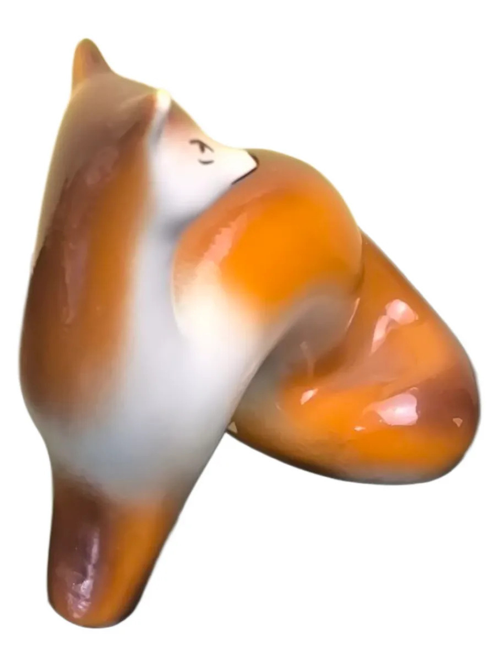 Фаянсовая статуэтка "Соболь" (ЗиК "Конаково")